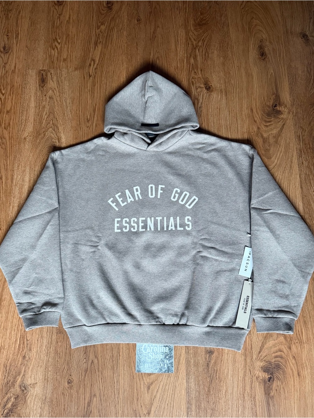 Fear of God Essentials Fleece Hoodie Heather Grey 🩶